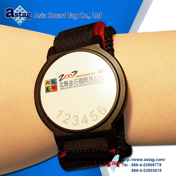 RFID Wristbands used in Marathon races